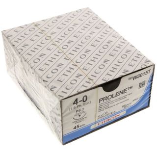 SUTURE PROLENE 4/0 19MM PRIME/24