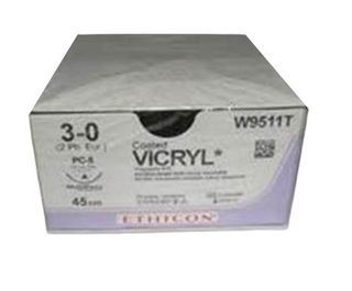 SUTURE VICRYL 3/0 19MM CCPRIME/24