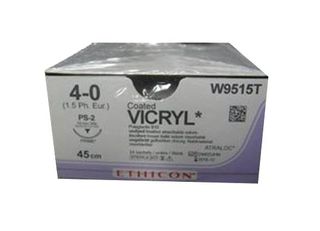 SUTURE VICRYL 4/0 19MM RCPRIME/24
