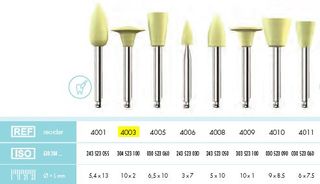 COMPOSITE POLISHER YELLOW MOON PKT 12