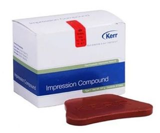 KERR IMPRESSION COMPOUND RED CAKE 227G/8