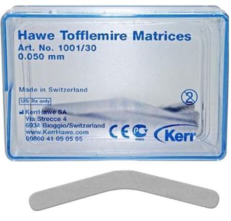 TOFFLEMIRE MATRICES NO.1 0.050MM PKT 30