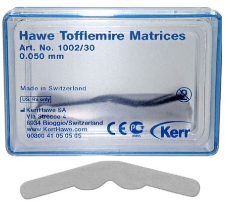 TOFFLEMIRE MATRICES NO.2 0.050MM PKT 30