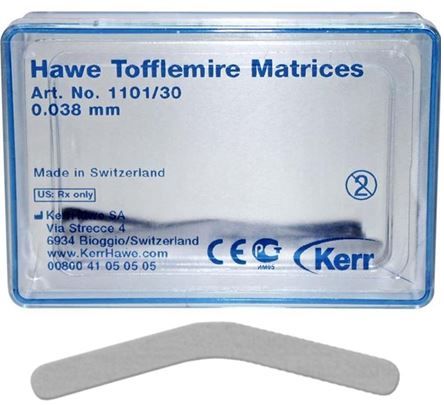 TOFFLEMIRE MATRICES NO.1 0.038MM PKT 30