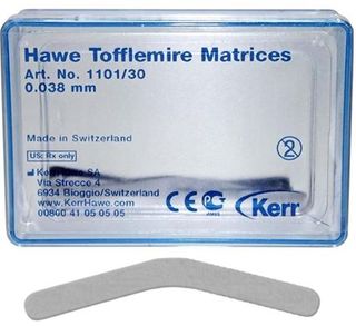 TOFFLEMIRE MATRICES NO.1 0.038MM PKT 30