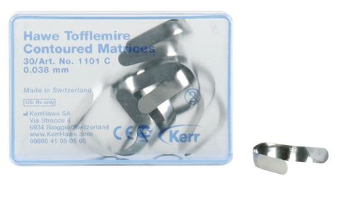 TOFFLEMIRE CONTOURED MATRICES 0.038MM/30