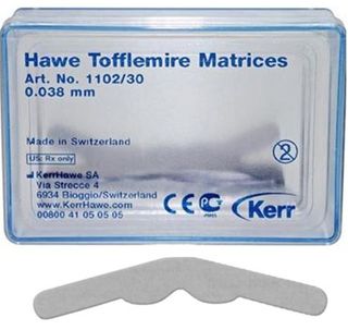 TOFFLEMIRE MATRICES NO.2 0.038MM PKT 30