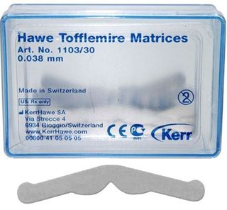 TOFFLEMIRE MATRICES NO.3 0.038MM PKT 30