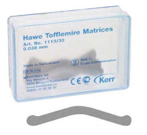 TOFFLEMIRE MATRICES NO.13 0.038MM PKT 30