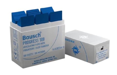 ARTICULATING PAPER STRIPS BLUE 100UM/300