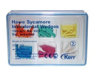 INTERDENTAL WOODEN WEDGES ASST /100