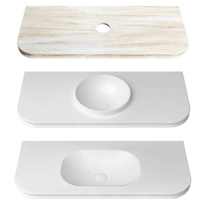 50mm English Edge - Solid Surface