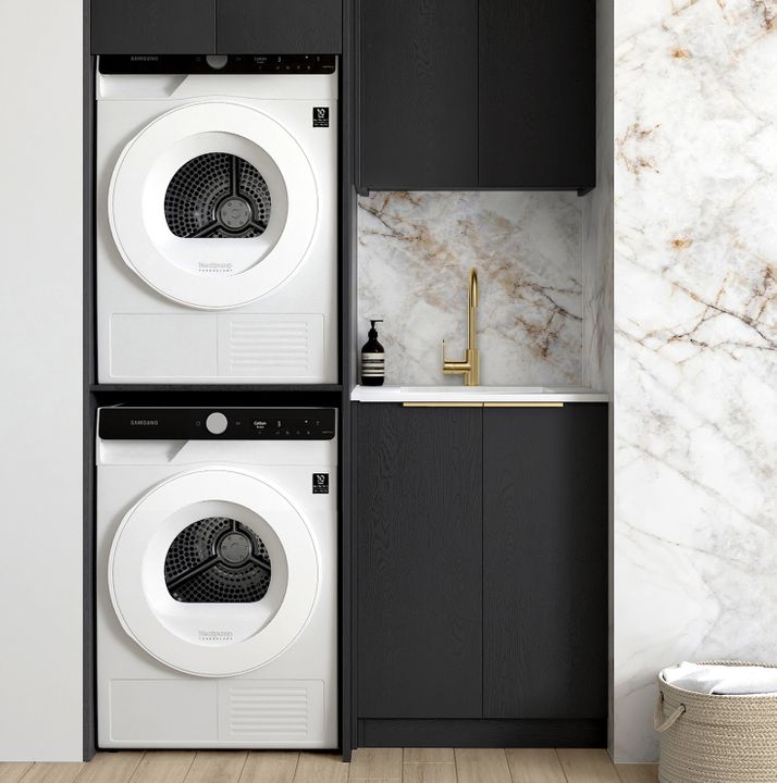 Byron/Bondi Black Oak Laundry