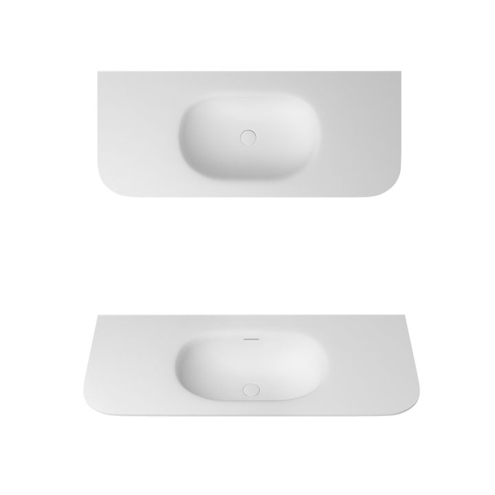 Chloe Silk Moulded Top - Solid Surface