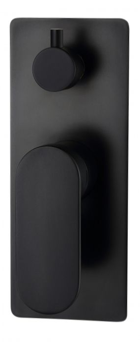 Vetto Diverter Shower Mixer Matte Black