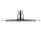 Pavia 250mm Chrome Shower Head Stainless Steel Round