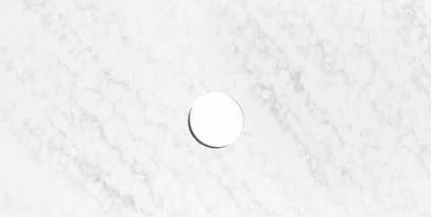 Solid Surface 900x465x20 Cloudy Carrara Top