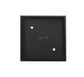 Smart 115 Matte Black Square Tiles Waste