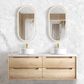 Byron 1500mm Natural Oak Wall Hung Vanity with Mont Blanc 60mm Top 12TH