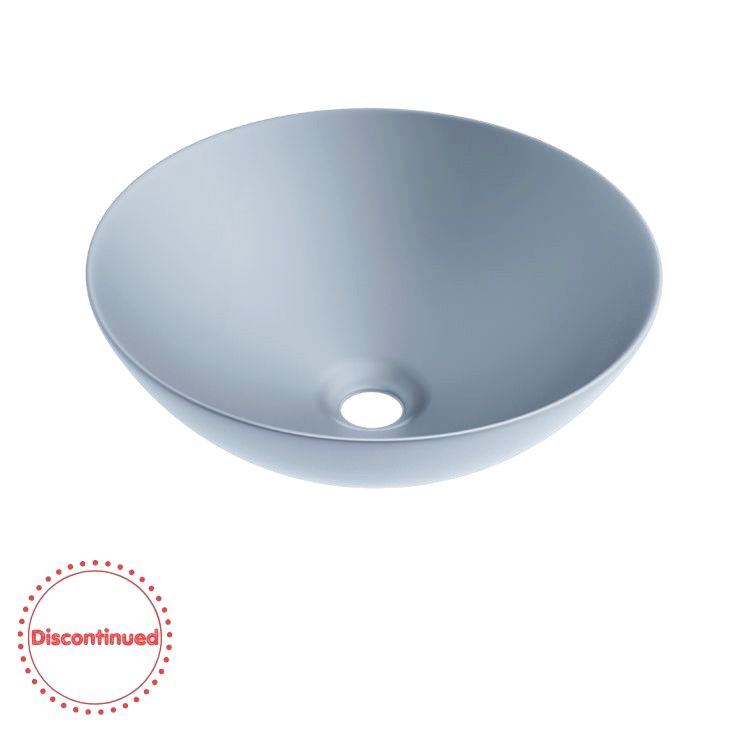 Bondi 400x400x135 Matte Grey Basin