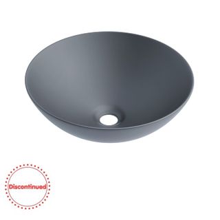 Bondi 400x400x135 Matte Grey Basin