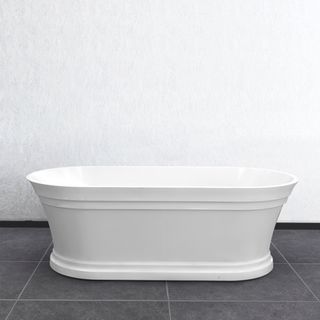 Hampton 1700x800x560 Gloss White Bathtub NF
