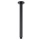 Pavia 300mm Matte Black Ceiling Shower Arm Round