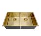 Arte Sink 76D 760x450x220 Brushed Gold