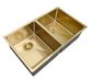 Arte Sink 76D 760x450x220 Brushed Gold