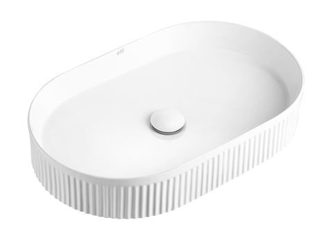 Kensington Oval 560x350x120 Matte White Basin