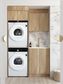 Laundry Kit 1305C Byron/Bondi Natural Oak with Pure White Top