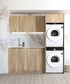 Laundry Kit 1960C Byron/Bondi Natural Oak with Pure White Top