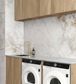 Laundry Kit 1960A Byron/Bondi Natural Oak with Natural Carrara Marble Top