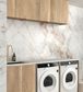 Laundry Kit 1960A Byron/Bondi Natural Oak with Natural Carrara Marble Top