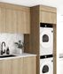 Laundry Kit 1715C Byron/Bondi Natural Oak with Pure White Top