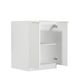 Noosa Laundry 630 Fluted White Base Cabinet