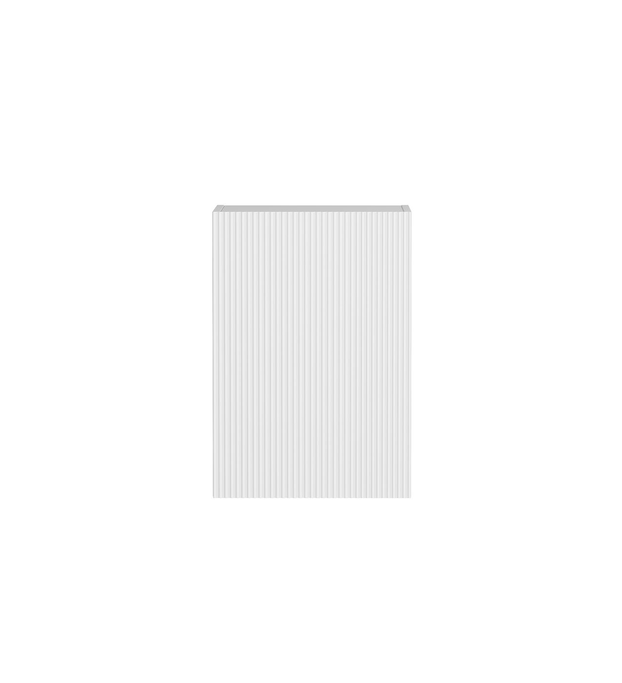 Bondi Laundry 415 Fluted White Wall Cabinet