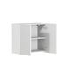 Noosa Laundry 630 Fluted White Wall Cabinet