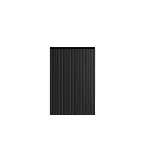 Marlo Laundry 415 Fluted Black Wall Cabinet