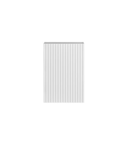 Noosa Laundry 415 Fluted White Wall Cabinet