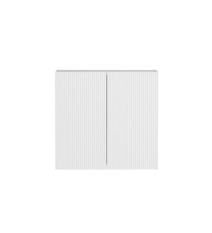 Bondi Laundry 630 Fluted White Wall Cabinet