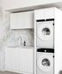 Laundry Kit 1960C Bondi White with Pure White Top