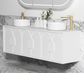 Laguna 1800mm Satin White Wall Hung Vanity