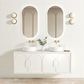 Laguna 1500mm Satin White Wall Hung Vanity