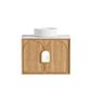 Laguna 750mm Natural American Oak Wall Hung Vanity