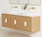 Laguna 1800mm Natural American Oak Wall Hung Vanity