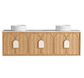 Laguna 1800mm Natural American Oak Wall Hung Vanity