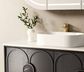 Laguna 1200mm Black American Oak Wall Hung Vanity