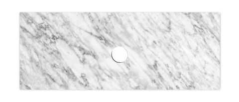 Natural Carrara Marble 1200x465x18 Top