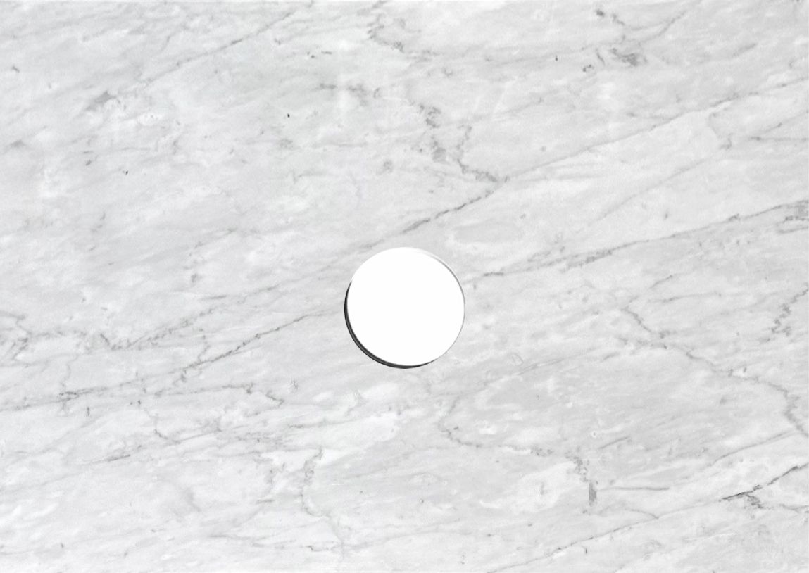 Natural Carrara Marble 600x465x18 Top